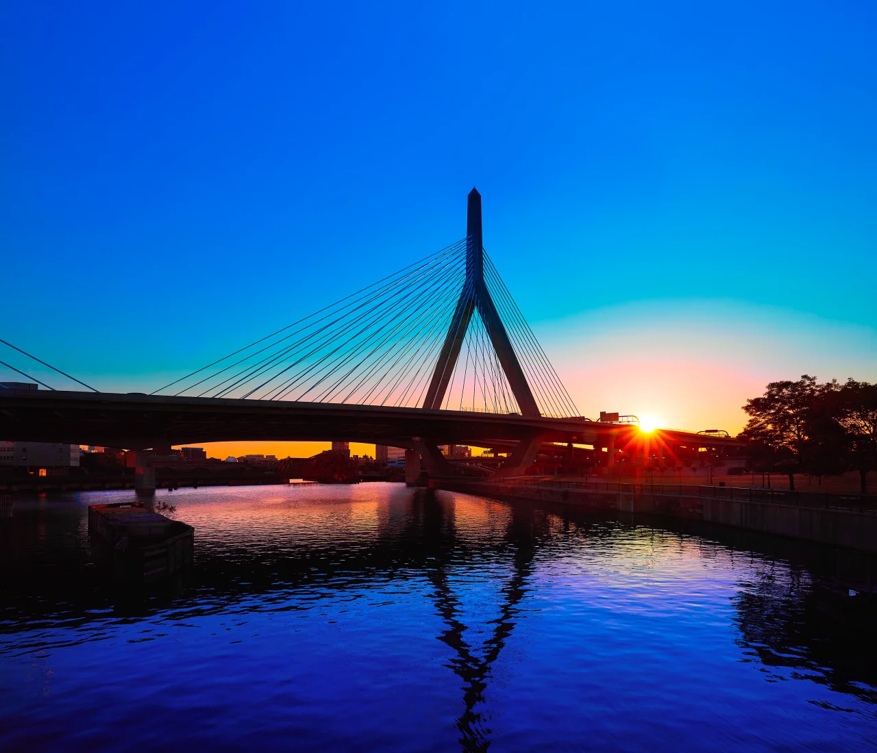 Zakim Bridge in Boston, MA